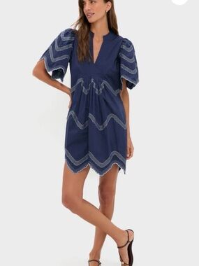 Hyacinth House Navy Dress - XS